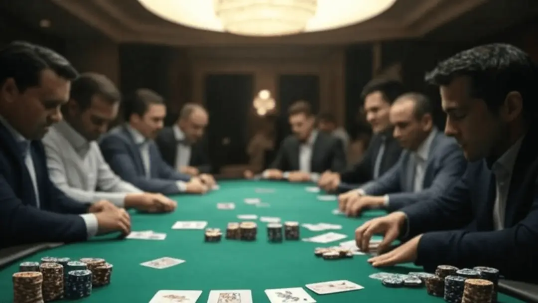 Playing Poker with Donald Trump