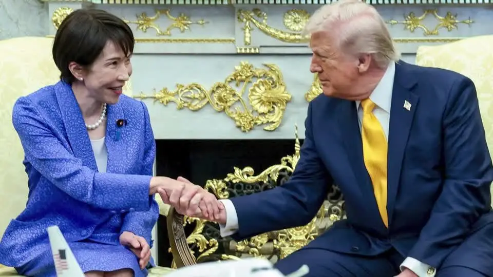 Trump meeting Japanese Prime Minister Iran conflict