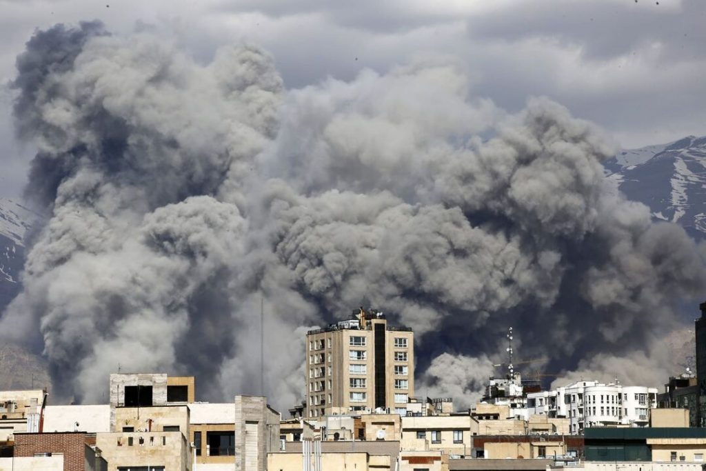 Israeli Strikes Intensify Over Tehran
