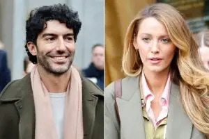 Justin Baldoni and Blake Lively